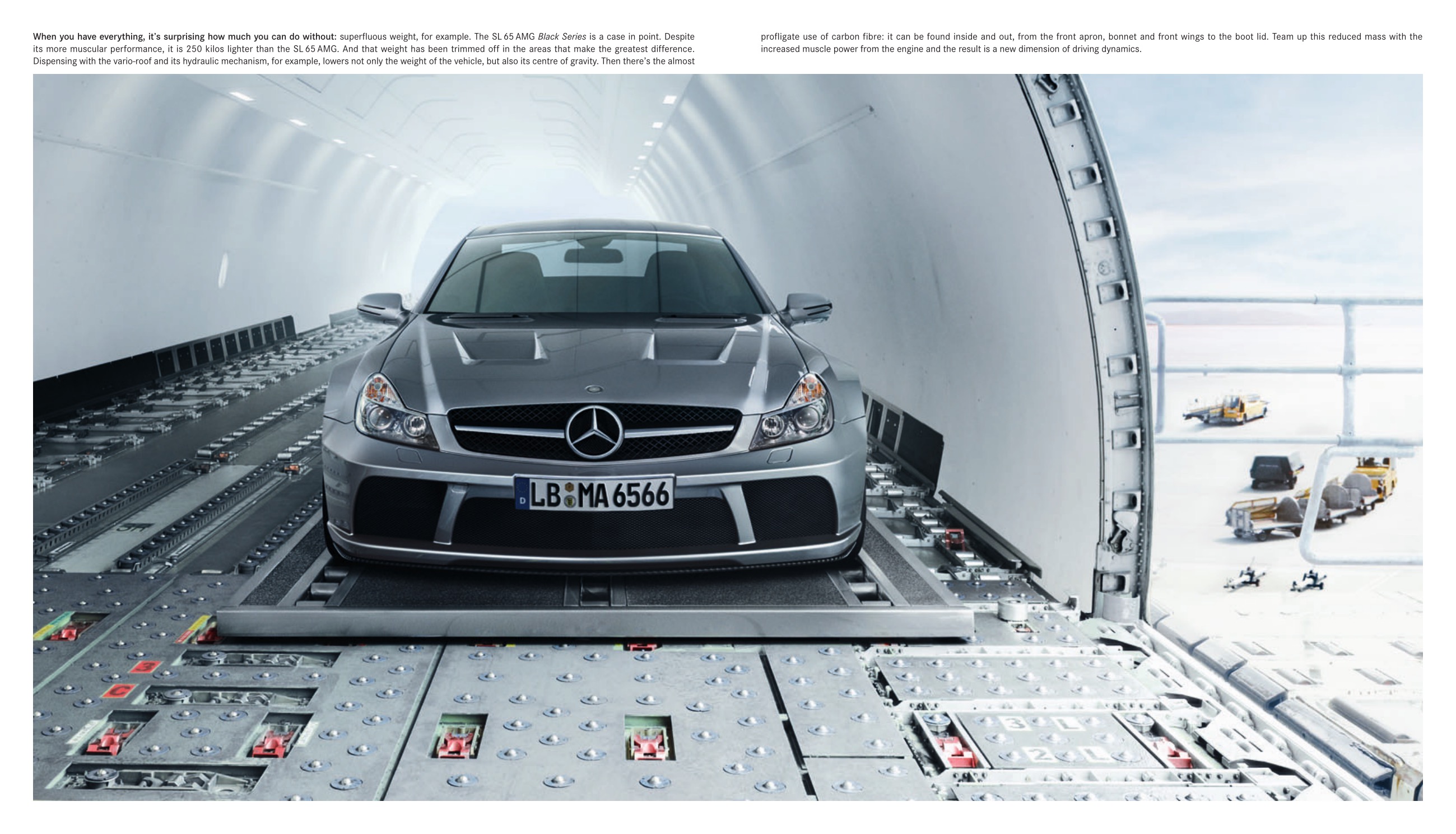 2009 Mercedes-Benz SL AMG Black Series Brochure Page 10
